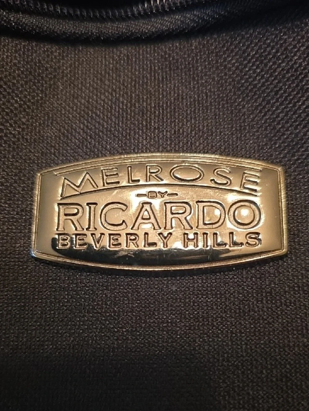 Vintage Ricardo Beverly Hills softside carry-on duffel/travel bag